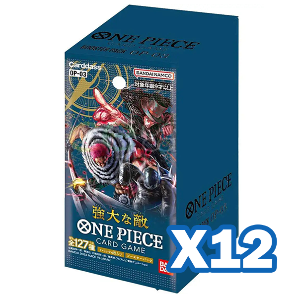 One Piece Card Game - Pillars of Strength OP-03 12x Booster Box (Sealed Case) [Japanese]