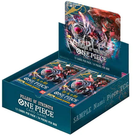 One Piece Card Game - Pillars of Strength OP-03 Booster Box - English